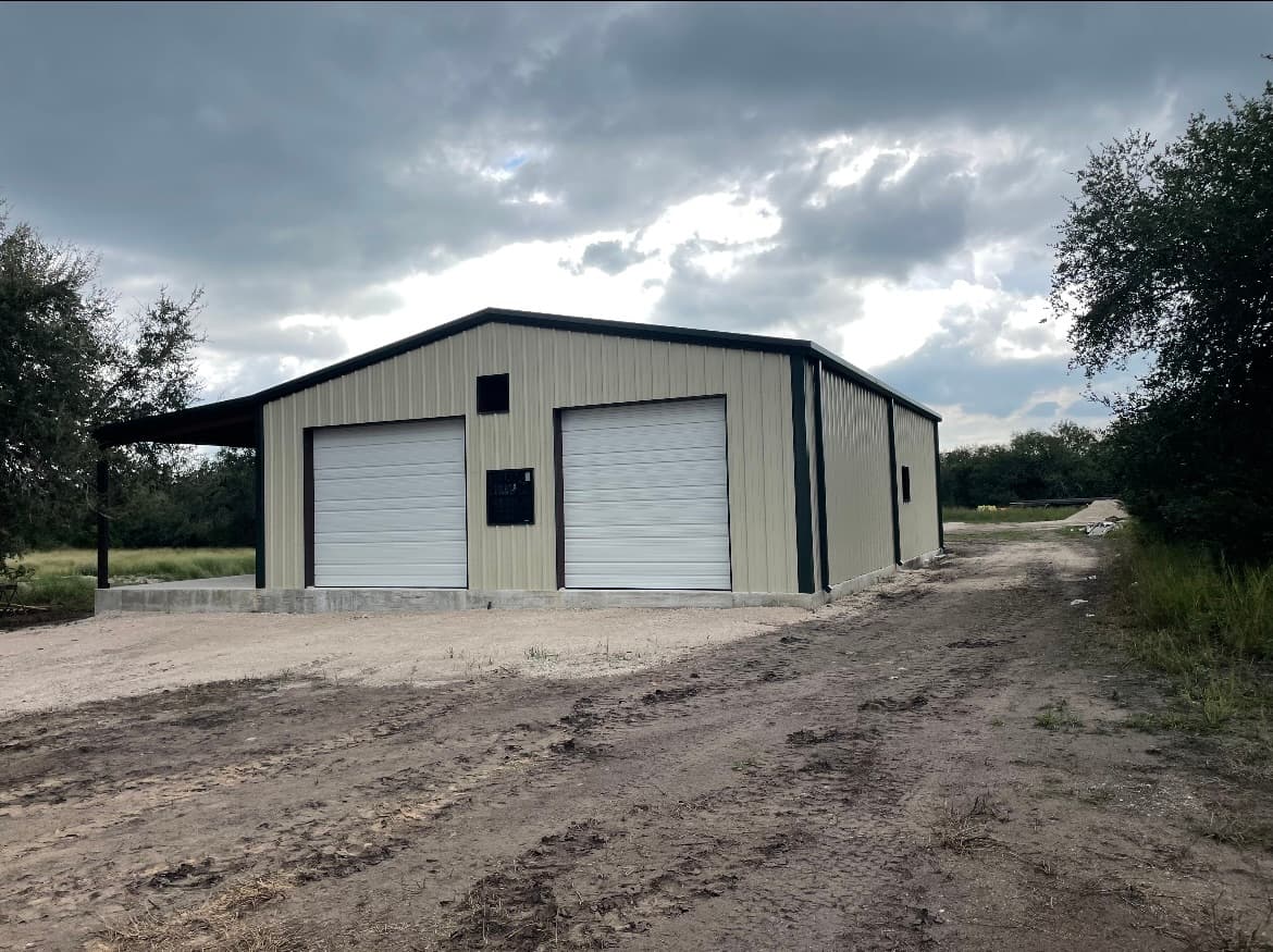 Metal building project by Structural Solutions Group in Texas